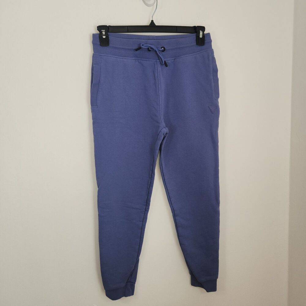 GUESS Womens Purple Heavy-Weight Sweat Pants w/Drawstring Missing Tags (MED?)